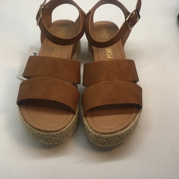 PENN Y SUE West Sandal Wedge Size 9 - Picture 10 of 16